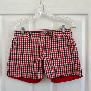 Women’s Olde School Brand Checkered Shorts